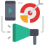 Digital marketing ícone 64x64
