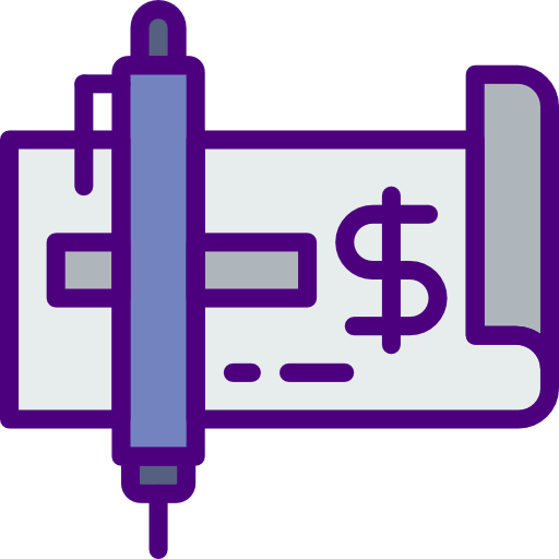 Cheque icon