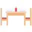 Dinning table icon 64x64