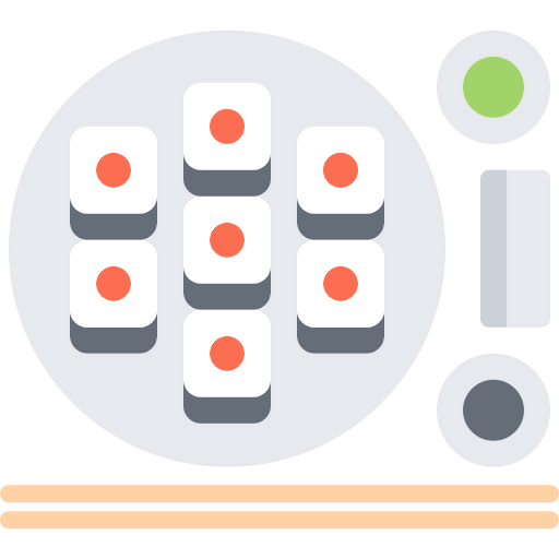 Sushi roll icon