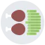 Chicken leg icon 64x64