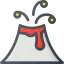 Volcano icon 64x64