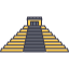 Mayan pyramid icon 64x64