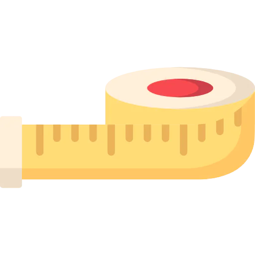 Measure tape icon