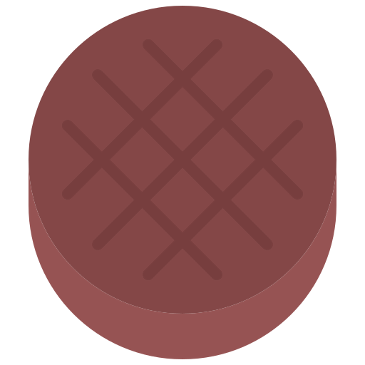 Round bread icon