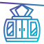 Cable car cabin icon 64x64