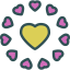 Hearts icon 64x64