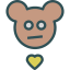 Teddy bear biểu tượng 64x64