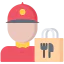 Delivery guy icon 64x64