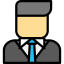 Businessman ícono 64x64