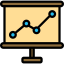 Line chart ícono 64x64