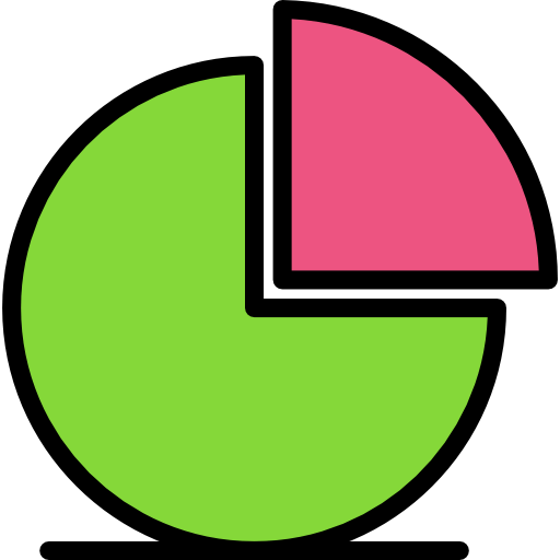 Pie chart 图标