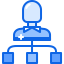 Hierarchical structure icon 64x64