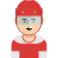 Hockey player icon 64x64