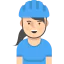 Cyclist icon 64x64
