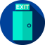 Emergency exit icon 64x64