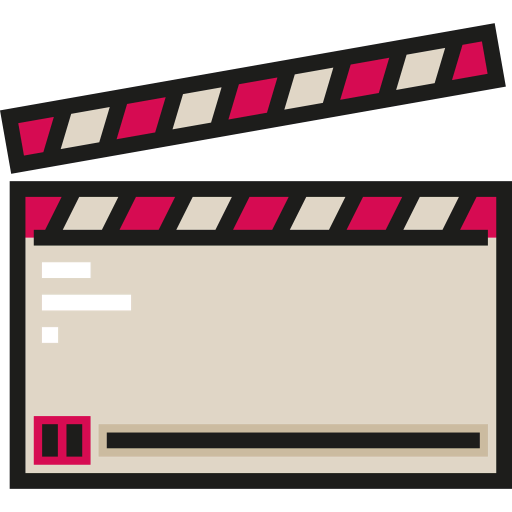 Clapperboard icon