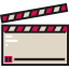 Clapperboard ícone 64x64