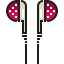 Earphones ícone 64x64
