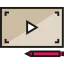 Video player ícone 64x64