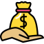 Money bag icon 64x64