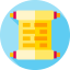 Paper scroll icon 64x64