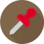 Push pin icon 64x64