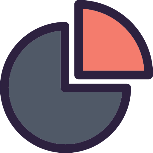 Pie chart 图标
