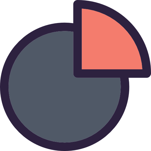 Pie chart 图标