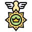Sheriff badge icon 64x64