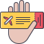 Boarding pass 图标 64x64