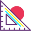 Set square icon 64x64