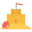 Sand castle Symbol 64x64