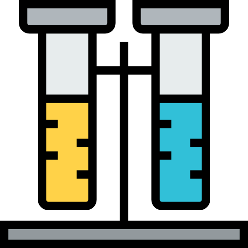 Test tubes icon