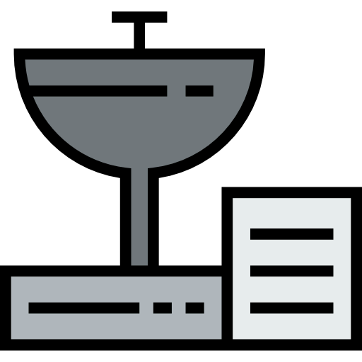 Satellite dish Ikona