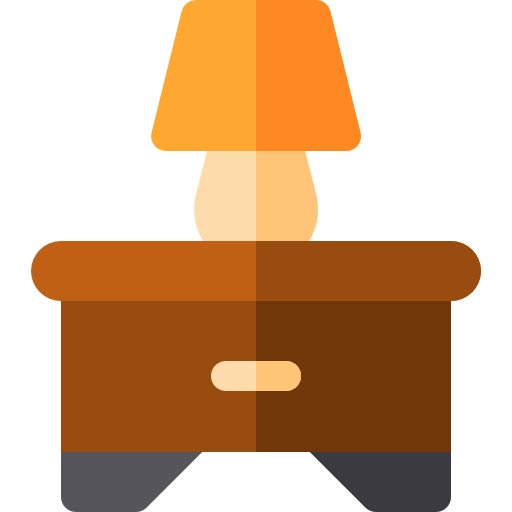 Bedside table icon