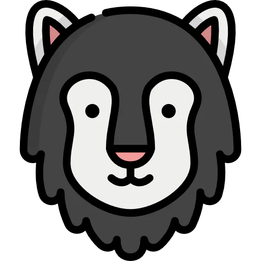 Siberian husky 图标