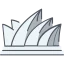 Sydney opera house ícono 64x64
