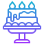 Birthday cake icon 64x64