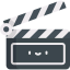 Clapperboard icon 64x64