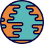Planet earth icon 64x64