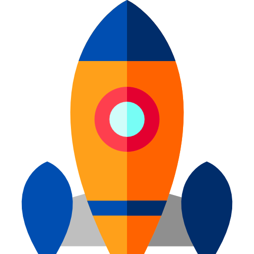 Rocket launch Ikona