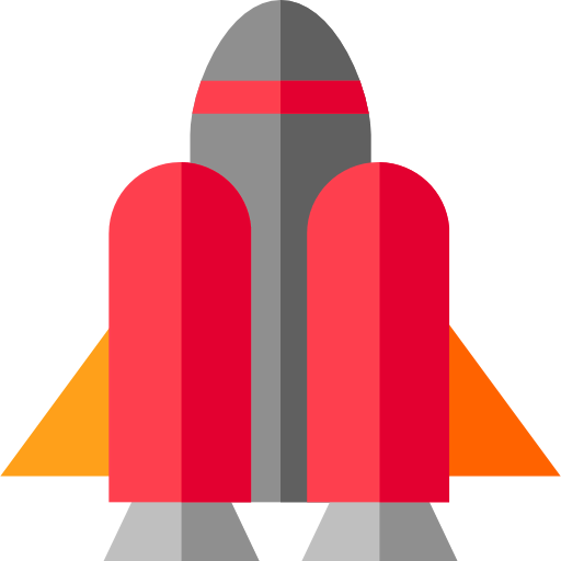 Rocket launch Ikona