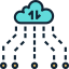 Cloud computing Ikona 64x64