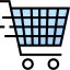 Shopping cart icon 64x64