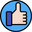 Thumbs up icon 64x64