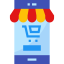 Online store icon 64x64