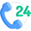 24 hours ícone 64x64