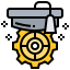 Mortarboard アイコン 64x64