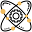 Atom アイコン 64x64